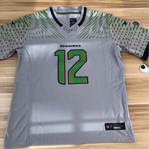 ☺12th Fan Vapor Jersey Stitched🤗